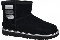 Pantofi de iarna UGG Classic Mini UGG Rubber Logo 1110087-BMT pentru Femei foto