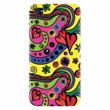 Husa silicon pentru Apple Iphone 4 / 4S, Heart Color