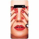 Husa silicon pentru Samsung Galaxy S10 Plus, Rings On All Fingers
