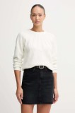 Pepe Jeans pulover din amestec de l&acirc;nă culoarea bej, PL7000061