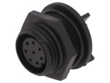 Conector Circular Soclu Mamă 8 PIN IP68 125V