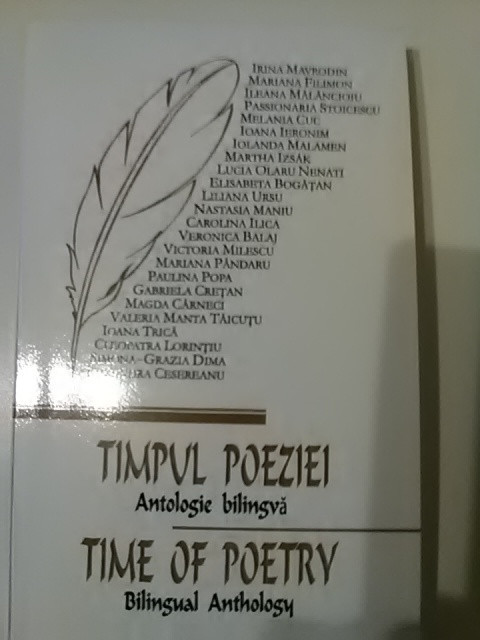 TIMPUL POEZIEI / TIME OF POETRY - antologie BILINGVA romano-engleza