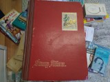 Album mare de timbre. Album vintage pentru timbre. Stamp Album