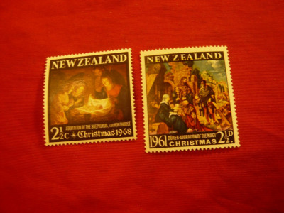 Serie Noua Zeelanda 1968 Craciunul , 1 valoare foto
