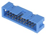 Soclu IDC THT aurit 20 pini 2.54mm 2x10
