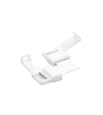 Conector L 5Pini de 10mm pentru benzi RGBW SMD5050 5630-Conținutul pachetului 1 Bucată foto