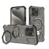 Husa pentru Apple iPhone 15 Pro Max, Techsuit, Carbon Shield Pro, Neagra Deschisa