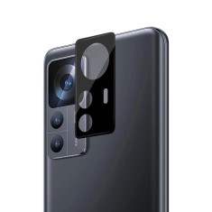 Folie camera foto compatibila cu xiaomi 12t, 12t pro, full clear, anti uzura si zgarieturi, negru