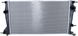 Radiator Renault Megane 08-16, motor: 1.9 dci, 2.0, 2.0 dci, 2.0 TCE, 652x390x27, Valeo, Aluminiu/ Plastic etansat mecanic, 214100016R