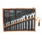 Set 14 chei combinate cu suport husa 8-24 mm Breckner Germany