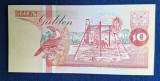 10 Gulden 1998 - Bancnota veche SURINAM, stare foarte buna UNC