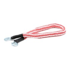 Chinga remorcare sufa ancorare, tractare 2500-3500kg , lungime 4m, prindere cu carlige culoare rosu-alb , elastica