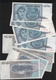 Bancnota Yugoslavia 100 Dinara 1992, F-VF, Bancnote Iugoslavia, Numismatica