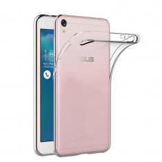 Husa silicon TPU Asus Zenfone Live ZB501KL slim transparenta