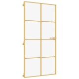 Cumpara ieftin Usa interior Slim auriu 102,5x201,5cm sticla temperata/aluminiu