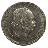 Austro-Ungaria, Franz Joseph, Florin 1891, Viena, Argint.