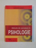 METODE DE CERCETARE IN PSIHOLOGIE , NOTE DE CURS de MARGARETA DINCA 2003