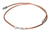 Conducta frana cupru cu niplu WP-126 diametru 4,75 mm, filet exterior plin, Grosime perete 0,9 mm, filet M10x1/M10x1, lungime 900 mm