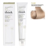 Blond foarte deschis cenusiu 9.01 Vopsea fara Amoniac cu ulei de argan Think Maxxelle 100 ml