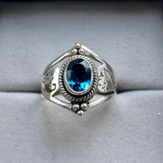 INEL ARGINT CU LONDON BLUE TOPAZ