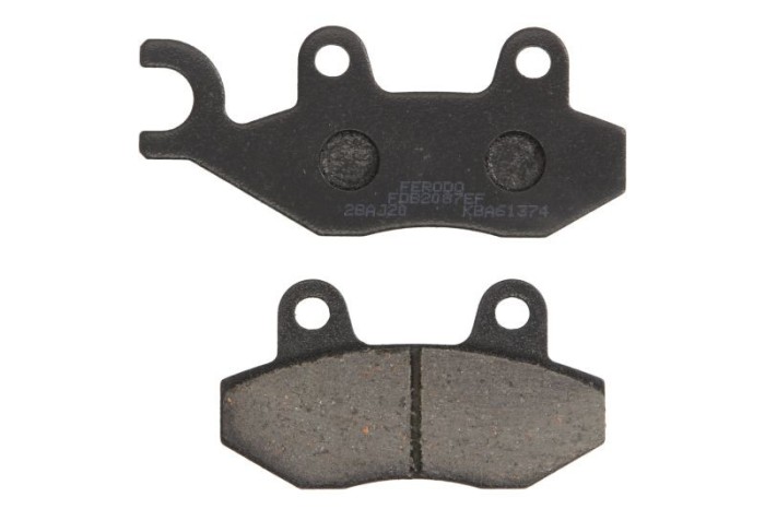 Lichidare: FERODO SET PLACUTE (FT3021) eco friction-EF, 96,8x76,5-96,8x8,8mm fits: HONDA NSR; KYMCO ACTIVE, AGILITY, BET&amp;WIN, CK, DINK, EGO 50-250 199