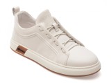 Cumpara ieftin Pantofi sport EPICA albi, 300166, din piele naturala