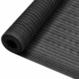 Gossi plasa protectie intimitate, antracit, 1,5x10 m, hdpe, 195 g/m2