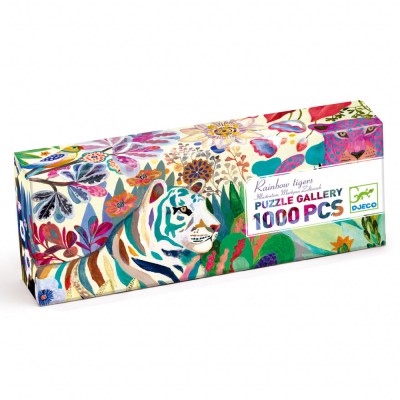 Puzzle galerie Tigrii curcubeu, Djeco foto