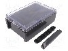Carcasa policarbonat, 170mmx271mmx90mm, IP66, IP67, BOPLA - B 261709 PC-V0-G 7024