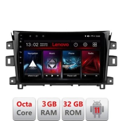 Navigatie Nissan Navara 2017- D-NAVARA17 Octa Core cu Android Radio Bluetooth Internet GPS WIFI DSP 3+32 GB 4G LENOVO LITE CarStore Technology foto