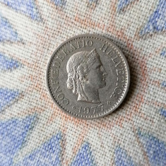 Moneda 10 RAPEN 1977 ELVEȚIA