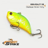 Vobler Fast Strike Vibra Reality VIB, Chartreuse C, 5.4cm, 14.5g