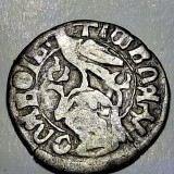 Rom&acirc;nia Valahia 1 ducat / dinar ND (1447-56) argint Vladislav ll Tip1