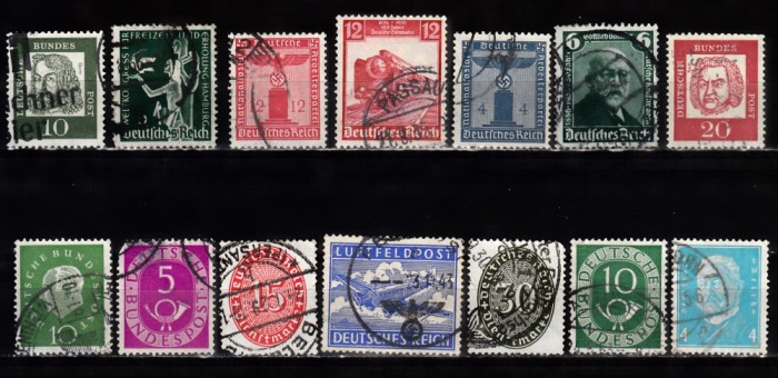 A7 T4 80 - Timbre foarte vechi - Germania