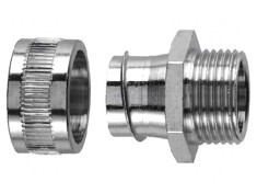 Conectori Finali Drepți din Alamă PG Exterior