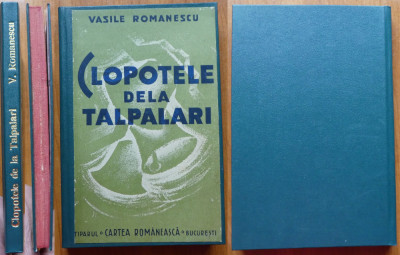 Vasile Romanescu , Clopotele dela Talpalari , interbelica , prima editie foto