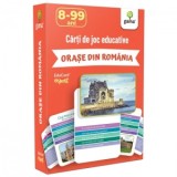 Carti de joc educative. Orase din Romania