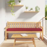 Cojoc pentru bancă Roșu vin 200x40x8 cm Fabrică Oxford
