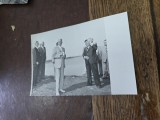 Fotografie din perioada comunista , Nicolae Ceausescu , Ion Gheorghe Maurer si altii , alb/negru