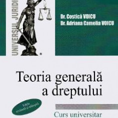 Teoria generala a dreptului - Costica Voicu, Adriana Camelia Voicu