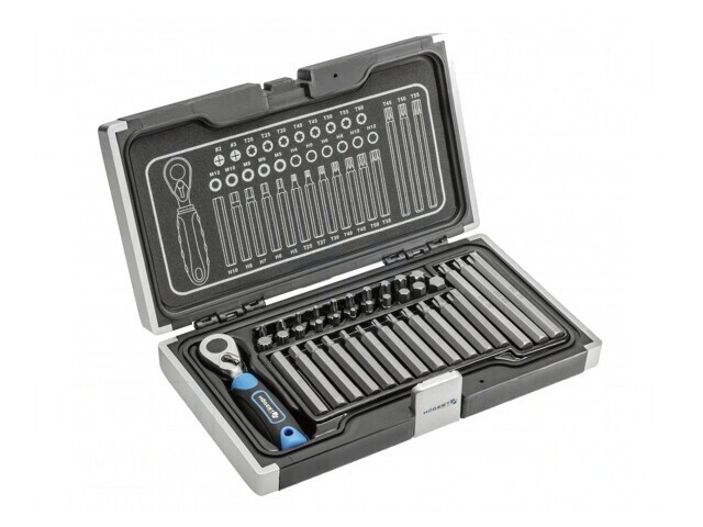 Set Capete Șurubelniță și Clichet HT1R466