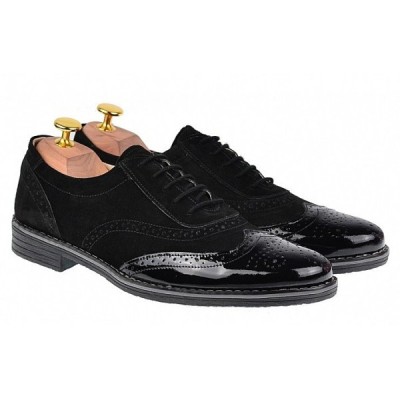 Pantofi barbati eleganti din piele naturala, CIUCALETI SHOES - 870LVN foto