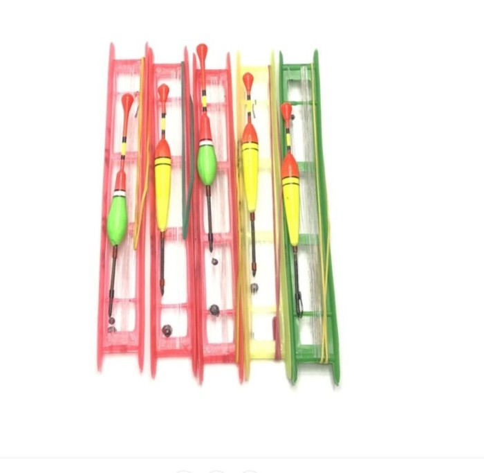 Set 5 linii echilibrate pentru undita, pluta 1.00gr,7 metri