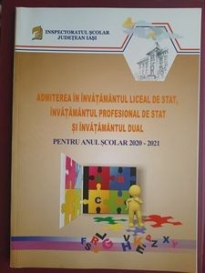Admiterea in invatamantul liceal de stat, invatamantul profesional de stat si invatamantul dual 2020-2021 foto