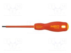 Şurubelniţă izolată plată SL 5,5 125mm 1kV NEO TOOLS