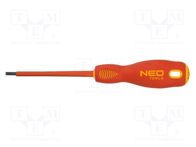 Şurubelniţă izolată plată SL 3 NEO TOOLS 100mm 1kV AC