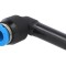 Conector push-in 90&deg; 6mm, -10-80&deg;C
