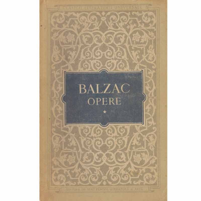 Honore de Balzac - Opere vol.I - 132924 foto