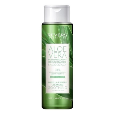 Apa micelara demachianta, cu extract de aloe vera, vegana, Revers, 400 ml foto