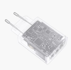 INCARCATOR retea Baseus Compact,17W, 3 x USB 5V/2.1A, alb &amp;quot;CCXJ020102&amp;quot; (timbru verde 0.18 lei) - 6932172606978